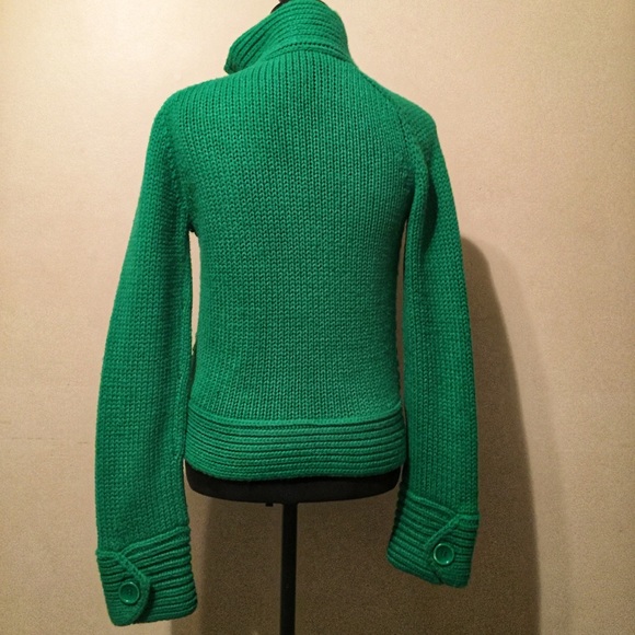 *SOLD*MODA INTERNATIONAL Side Zippered Cardi Sz-M - Picture 2 of 7